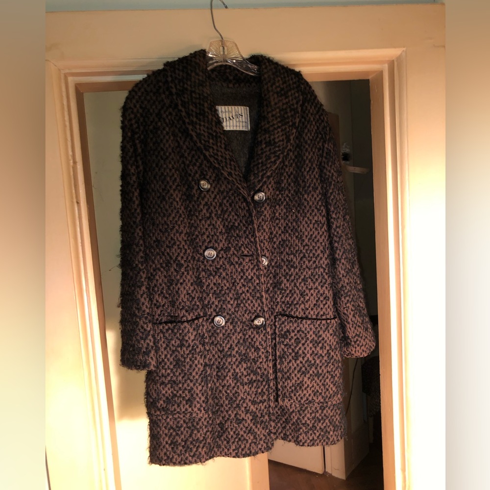Vintage winter wool woman’s coat. Styled by Davis of Boston by Jonathan Logan